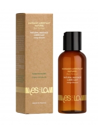 Натуральная массажная смазка Natural Lubricant Orange Blossom - 100 мл. - YESforLOV - купить с доставкой в Батайске
