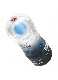 Прозрачный текстурированный мастурбатор Vacuum Cup Masturbator Planet - Baile - в Батайске купить с доставкой