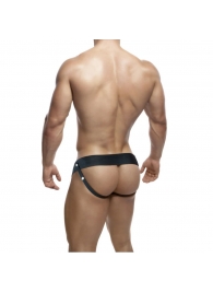 Телесный фаллопротез на черных эластичных ремнях 7 Inch Hollow Strap On - 17 см. - Blush Novelties - купить с доставкой в Батайске