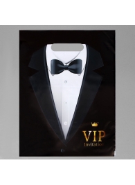 Пакет «Смокинг VIP» полиэтиленовый с вырубной ручкой (30х40 см) - UPAK LAND - купить с доставкой в Батайске