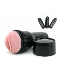 Мастурбатор-вагина Fleshlight - Vibro Pink Lady Touch с вибрацией - Fleshlight - в Батайске купить с доставкой