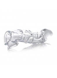 Прозрачная насадка для увеличения члена 2 Inch Clear Extender Sleeve - XR Brands - в Батайске купить с доставкой