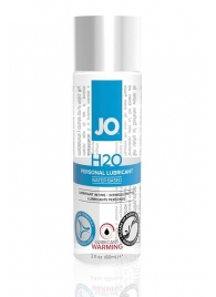 Возбуждающий лубрикант на водной основе JO Personal Lubricant H2O Warming - 60 мл. - System JO - купить с доставкой в Батайске