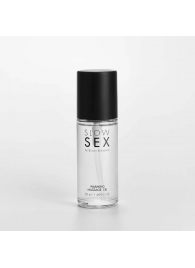 Съедобное cогревающее массажное масло Slow Sex - 50 мл. - Bijoux Indiscrets - купить с доставкой в Батайске