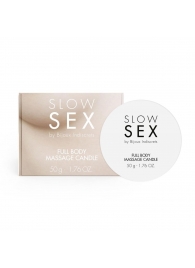Массажная свеча для всего тела Slow Sex - 50 гр. - Bijoux Indiscrets - купить с доставкой в Батайске