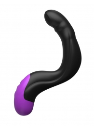 Черно-фиолетовый вибромассажёр простаты Hyper-Pulse P-Spot Massager - Pipedream - в Батайске купить с доставкой