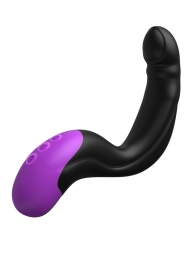Черно-фиолетовый вибромассажёр простаты Hyper-Pulse P-Spot Massager - Pipedream - в Батайске купить с доставкой