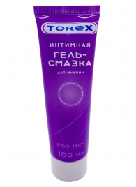 Гель-смазка на водной основе For Men - 100 мл. - Torex - купить с доставкой в Батайске