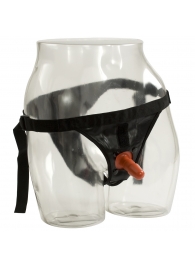 Трусики со штырьком для фиксации насадок Ultra Harness with Plug - Doc Johnson - купить с доставкой в Батайске