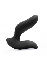 Черный вибромассажер простаты 3,5’’ Curve P-spot Massager - 12 см. - Erokay - в Батайске купить с доставкой