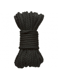 Черная верёвка для связывания и фиксации Bind Tie - 9,14 м. - Doc Johnson - купить с доставкой в Батайске