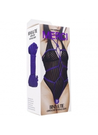Фиолетовая верёвка для связывания и фиксации Bind Tie - 9,14 м. - Doc Johnson - купить с доставкой в Батайске