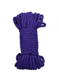 Фиолетовая верёвка для связывания и фиксации Bind Tie - 15,24 м. - Doc Johnson - купить с доставкой в Батайске