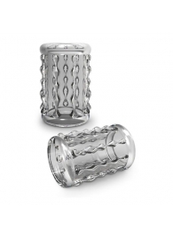 Прозрачная насадка с бороздками STAY HARD COCK SLEEVE 04 CLEAR - Blush Novelties - в Батайске купить с доставкой