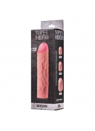 Фаллоудлинитель SUPER HERO Bersek - 19,5 см. - Lola Games - в Батайске купить с доставкой