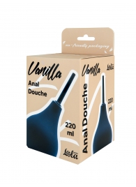Черный анальный душ Anal Douche L - Lola Games - купить с доставкой в Батайске