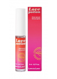 Возбуждающий блеск для губ Love Potion - 8 мл. - Love to Love - купить с доставкой в Батайске