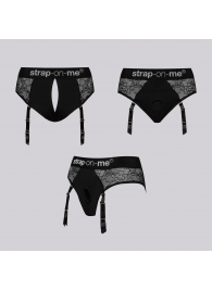 Трусики для фиксации насадок Strap-on-me Harness Lingerie Diva XS - Strap-on-me - купить с доставкой в Батайске
