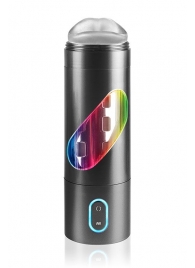 Перезаряжаемый мастурбатор-ротик Extreme Toyz Rechargeable Roto-Bator Mouth - Pipedream - в Батайске купить с доставкой