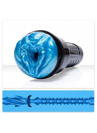 Мастурбатор-вагина Fleshlight Freaks Alien Blue Metallic - Fleshlight - в Батайске купить с доставкой
