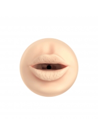 Телесный мастурбатор-ротик Feel Stroker Mouth - Kiiroo - в Батайске купить с доставкой