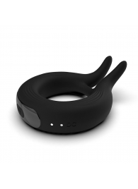 Черное эрекционное кольцо Marry Me Rechargeable Vibrating Cockring - Adrien Lastic - в Батайске купить с доставкой