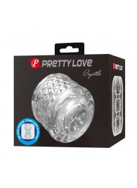 Прозрачный сквозной мастурбатор Crystle - Baile - в Батайске купить с доставкой