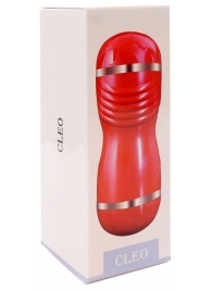 Двусторонний мастурбатор в колбе Cleo - вагина и ротик - Boys of Toys - в Батайске купить с доставкой