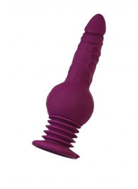 Фиолетовая мини-машина для секса Striker с пультом ДУ - 23,5 см. - ToyFa - купить с доставкой в Батайске