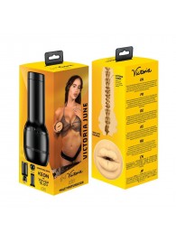 Мастурбатор-ротик Kiiroo Feel Victoria Mouth - Kiiroo - в Батайске купить с доставкой