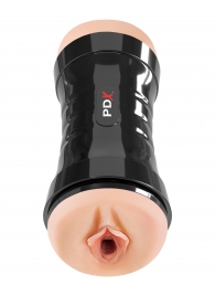 Двусторонний мастурбатор в колбе Super Flip-A-Pussy Over - Pipedream - в Батайске купить с доставкой