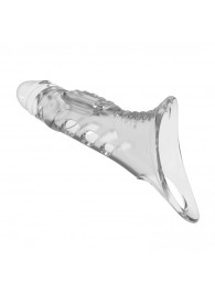 Прозрачная насадка на пенис - 22 см. - Baile - в Батайске купить с доставкой
