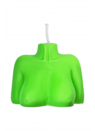 Зеленая сувенирная свеча «Женский силуэт» - Pecado - купить с доставкой в Батайске