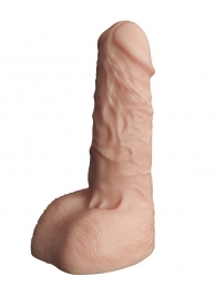 Телесный фаллоудлинитель с мошонкой Cock Next - 17 см. - LOVETOY (А-Полимер) - в Батайске купить с доставкой