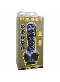 Черно-синяя мини-машина на присоске Tendril Thruster - 21,6 см. - Doc Johnson - купить с доставкой в Батайске