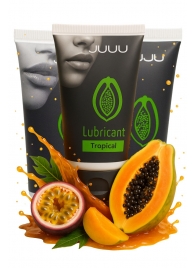 Набор из 3 съедобных лубрикантов JUJU со вкусом тропических фруктов - JuJu - купить с доставкой в Батайске
