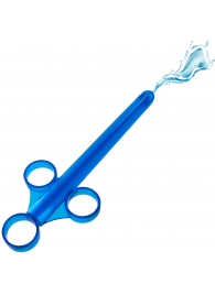 Синий шприц для введения лубриканта XL Lubricant Launcher - XR Brands - купить с доставкой в Батайске