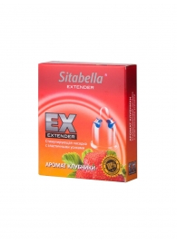Стимулирующая насадка Sitabella Extender  Клубника - Sitabella - купить с доставкой в Батайске