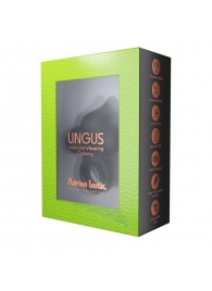 Черное эрекционное кольцо Lingus с вибрацией - Adrien Lastic - в Батайске купить с доставкой