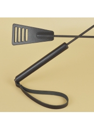 Черный кожаный стек «Сириус» - 60 см. - Sitabella - купить с доставкой в Батайске