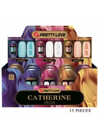 Набор из 15 мастурбаторов Catherine Olga - Baile - в Батайске купить с доставкой