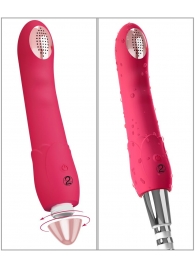 Малиновая насадка на душ с вибрацией Showers to orgasm - 20,1 см. - Orion - купить с доставкой в Батайске