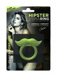 Люминесцентное эрекционное виброкольцо Hipster - Clara Morgane - в Батайске купить с доставкой