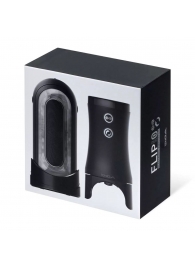 Набор Tenga Flip Zero Electronic Vibrotation: мастурбатор с вибрацией и устройство вращения - Tenga - в Батайске купить с доставкой