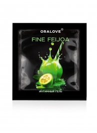 Саше съедобной оральной смазки OraLove с ароматом фейхоа - 3 гр. - Биоритм - купить с доставкой в Батайске
