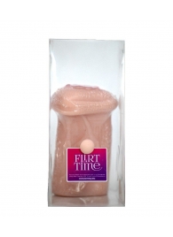 Телесный мастурбатор-вагина с фигурками на поверхности - LOVETOY (А-Полимер) - в Батайске купить с доставкой