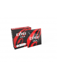 Презервативы с ароматом колы Expert Cola - 3 шт. - Expert - купить с доставкой в Батайске