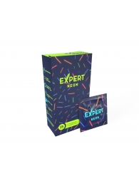 Светящиеся в темноте презервативы Expert Neon - 15 шт. - Expert - купить с доставкой в Батайске