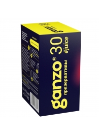 Ароматизированные презервативы Ganzo Juice - 30 шт. - Ganzo - купить с доставкой в Батайске