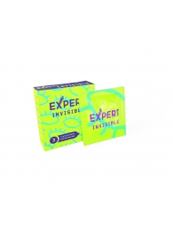 Ультратонкие презервативы Expert Invisible - 3 шт. - Expert - купить с доставкой в Батайске
